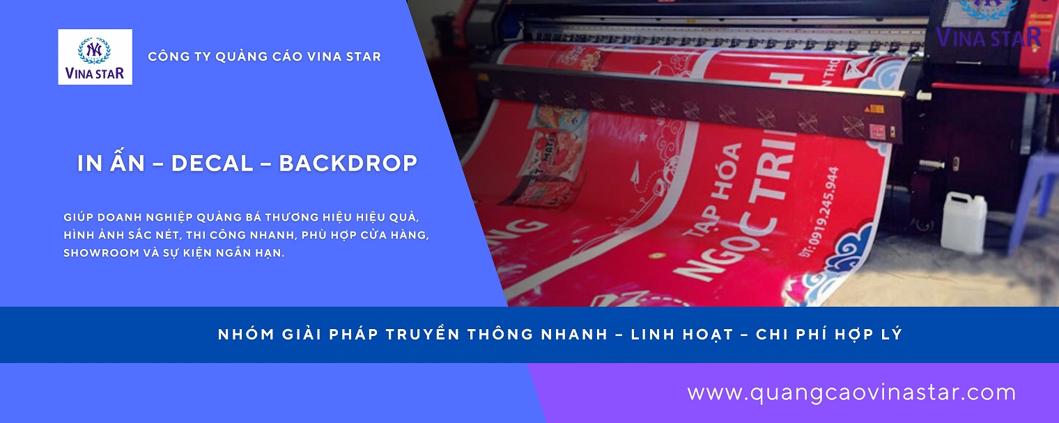 In ấn – decal – backdrop vinastar